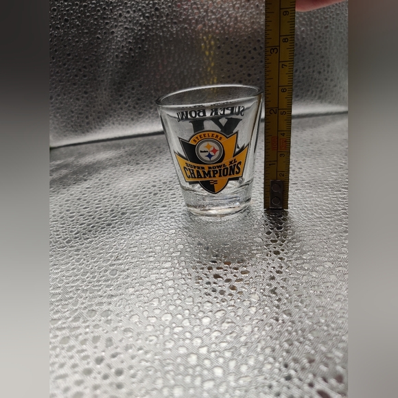 Steelers Superbowl XL Champions Shot Glass - Picture 6 of 6